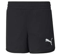 PUMA Active Shorts G - Pantaloncini da Bambina, Bambina, Pantalone Corto, 587008, Nero, 14 Anni