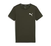 PUMA Active Small Logo Tee B - Magliette Ragazzi, Dark Olive, 586980
