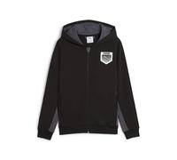 PUMA Active Sports Graphic Hoodie Full-Zip TR B, Giacche di Sudore Bambino, PUMA Black,