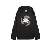 Puma Active Sports Graphic Hoodie Nero 11-12 Years Bambini