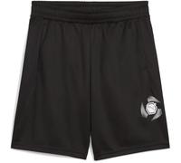 PUMA - Active Sports Graphic Poly Shorts B, Pantaloncini Lavorati a Maglia Bambini e Ragazzi