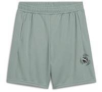 PUMA - Active Sports Graphic Poly Shorts B, Pantaloncini Lavorati a Maglia Bambini e Ragazzi