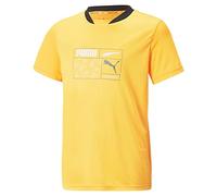 PUMA Active Sports Poly Graphic Tee B, Maglietta Bambini e Ragazzi, Flusso Solare, 152