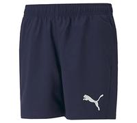 PUMA Active Woven Shorts B - Pantaloncini in Tessuto Ragazzi, Peacoat, 140 -