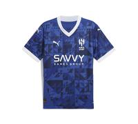 PUMA Al Hilal Saudi F.C. Maglia gara Home 24/25 da uomo, Sport, Blu Intense/Bianco, S S