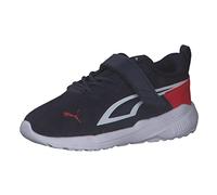 PUMA All- Day Active AC+ Inf, Sneaker Unisex-Bambini, Peacoat White High Risk Red, 23 EU