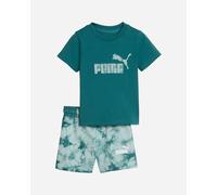 Puma Completo T-shirt e shorts Essentials Tie-Dye Infant Pink