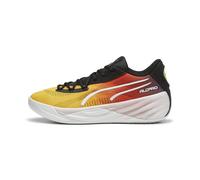 PUMA All-Pro Nitro Showtime scarpe da basket da uomo giallo sfrigolio/viola glimmer (45 EU)