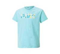 Puma Alpha T-shirt tee Island Paradise da Bambina 128 cm Blu