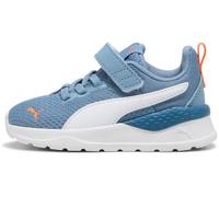 PUMA ANZARUN Lite AC Inf, Sneaker Unisex-Bimbi 0-24, Cool Blue White-Orange GLO, 21.5 EU