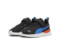 PUMA Anzarun Lite Kids Sneaker 31, Black Hyperlink Blue White Redmazing