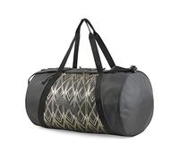 PUMA At Ess Barrel Bag Story Pack, Borsa Sportiva Unisex-Adulto, Nero-Deco Glam, Taglia Unica
