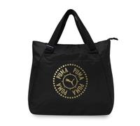 PUMA At Ess Tote Bag Logo Love Borsa con Impugnatura, Black, Taglia Unica Donna
