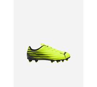 Puma Attacanto II Fg/AG Jr - Scarpa da Calcio Unisex per Bambini, Yellow Alert PUMA Black, 36 EU
