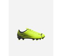 Puma Attacanto II Fg/AG Jr - Scarpa da Calcio Unisex per Bambini, Yellow Alert PUMA Black, 38.5 EU