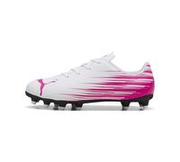 Puma Attacanto Firm, Artificial Ground Soccer Cleats, Scarpe da Ginnastica Unisex-Bambini e Ragazzi, White Ravish Ah25, 10 Big Kid