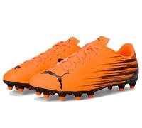 PUMA Attacanto Firm, scarpe da calcio artificiali da uomo, Heat Fire-puma Nero, 43 EU