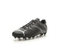 PUMA Attacanto Firm - Sneaker da Uomo, Puma Nero-Argento Mist, 44.5 EU