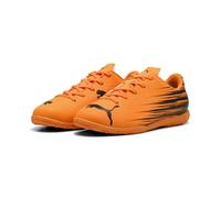PUMA Attacanto II It Jr - Scarpe da Calcio Unisex per Bambini, Heat Fire PUMA Nero, 38.5 EU