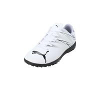 Puma Attacanto Junior TT (Astro Turf) Football Boots 4 White/Black 4 White/Black