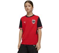 Puma Austria Home 26 Jr - maglia calcio - ragazzo Black/Red 152
