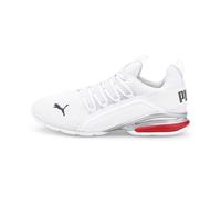 PUMA Axelion LS, Scarpe da Corsa Uomo, Bianco (Puma White-High Risk Red), 41 EU