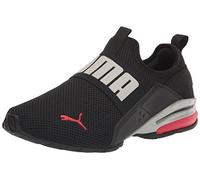 PUMA, Axelion Slip On Uomo, Nero High Risk Rosso Grigio Viola, 45 EU