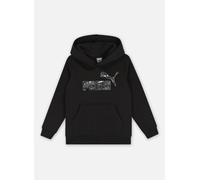 Puma - B Ess+ Camo Hdy fl Nero - Abbigliamento 8A Nero