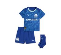 PUMA Baby kit Third Olympique de Marseille 25/26 per bimbi ai primi passi, Abbigliamento, Blu, 12-18M 12-18M