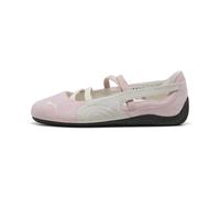 PUMA Ballerine in suede Speedcat Ballet da donna, Scarpe, Whisp Of Rosa/Bianco/Warm Bianco, 35.5 35.5