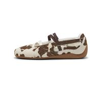 PUMA Ballerine Speedcat Cow Print da donna, Scarpe, Marrone, 38 38