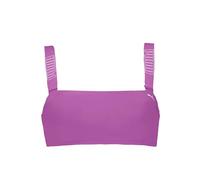 PUMA Bandeau Bikini Top, Magenta, S Donna
