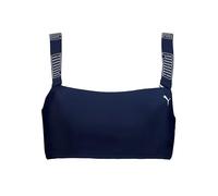 Puma Bandeau Sports Top Blu L Donna