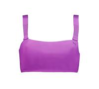 Top da nuoto a fascia PUMA da donna, Abbigliamento, Rosso, XS XS