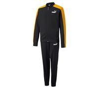 PUMA Baseball Poly Suit Cl B, Tuta Sportiva Bambini e Ragazzi, Nero-Mandarino, 104