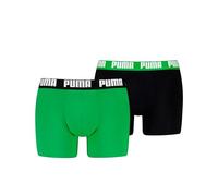 PUMA Basic Boxer Shorts, Green Combo, XL Uomo