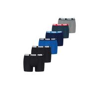 Puma Basic Boxer Shorts Uomo 6er Pack Cotone Elasticizzato