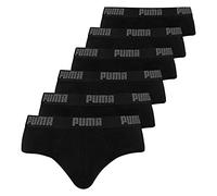 PUMA Brief 521030001 Slip bikini, Nero, M (Pacco da 2) Uomo