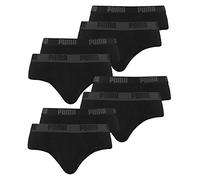 PUMA Brief 521030001 Slip bikini, Nero, M (Pacco da 2) Uomo