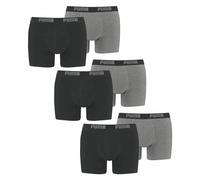PUMA Basic Uomo Boxer Set da 6 521015001-691 gris M