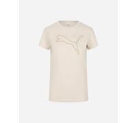 Puma Basic W - T-shirt - Donna - Bianco L