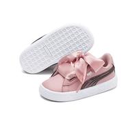 Puma Basket Heart Shimmer Inf - Sneaker Bambina, Rosa (Bridal Rose-Puma White 02), 20 EU