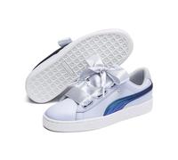 PUMA Basket Heart Shimmer Jr, Sneaker, da Bambine e ragazze, Blu (Heather-Puma White 01), 37.5 EU