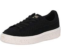 Puma Basket Platform OW, Scarpe da Ginnastica Basse Donna, Nero (Black-Black-Whisper White), 41 EU