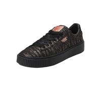 Puma Basket Platform VR - Scarpe da Ginnastica Basse Donna, Nero (Black-Black), 39 EU