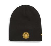 PUMA Berretto BVB Reversible Beanie Faster Yellow - Puma Black Nero Giallo