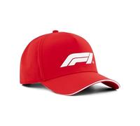 PUMA Formula 1 Cappellino da Baseball Logo - Rosso - Taglia Unica