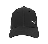 PUMA Berretto Elasticizzato Cappellino da Baseball, Nero/Argento, S Unisex-Adulto