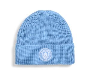 PUMA Berretto Manchester City Essentials Unisex OneSize, Team Light Blue White