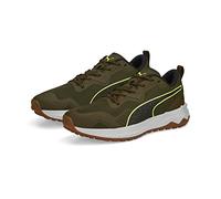 PUMA Better Foam Xterra, Scarpe da Corsa Unisex-Adulto, Deep Olive Lime Squeeze, 38 EU
